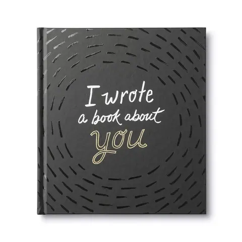 "I Wrote a Book About You" English Fill-in-the-Blank Guided Journal for Writing - 8x0.2x7.5in Compact Hardcover, 2.31 lbs Lightweight, Fill-in-the-Blank Fun, Fun and Engaging Psychology-Relationships Humanities Read for Book Lovers (Published 2/7/2017)