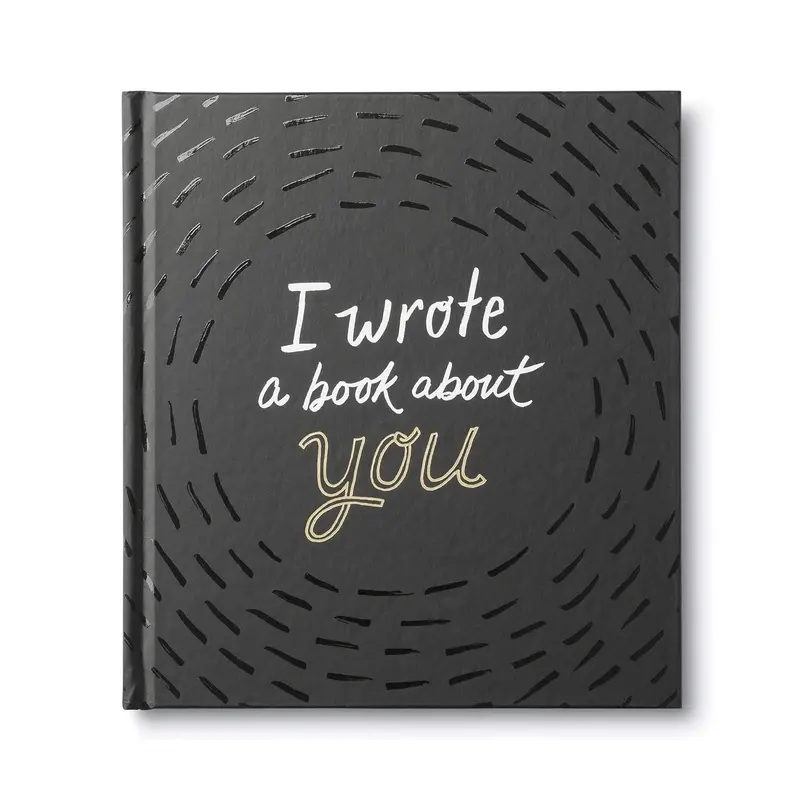 "I Wrote a Book About You" English Fill-in-the-Blank Guided Journal for Writing - 8x0.2x7.5in Compact Hardcover, 2.31 lbs Lightweight, Fill-in-the-Blank Fun, Fun and Engaging Psychology-Relationships Humanities Read for Book Lovers (Published 2/7/2017)