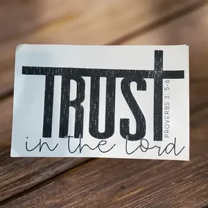 Trust Screen Print Transfer