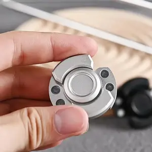 Finger Spinner Toy, Decompression Finger Fidget Toy, Stress Relief Toy for Adults, Fun Birthday Gift for Friends