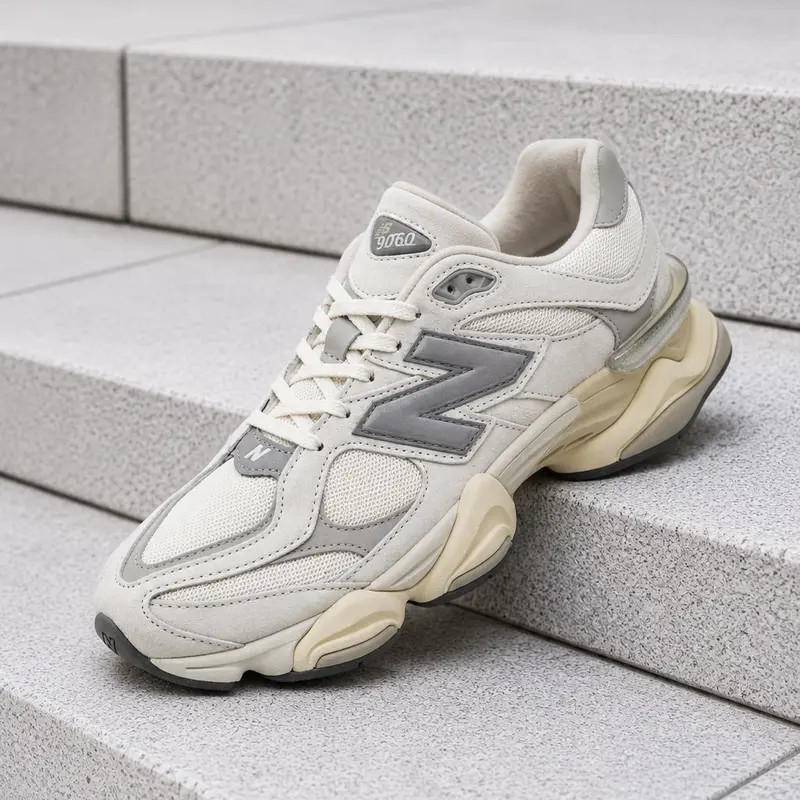 New Balance 9060 Sea Salt White U9060ECA Men's Fashion Sneaker New