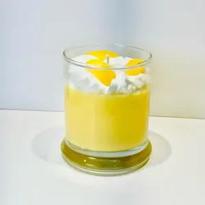 Mango Papaya and Pear Soy Wax Candle 9 oz