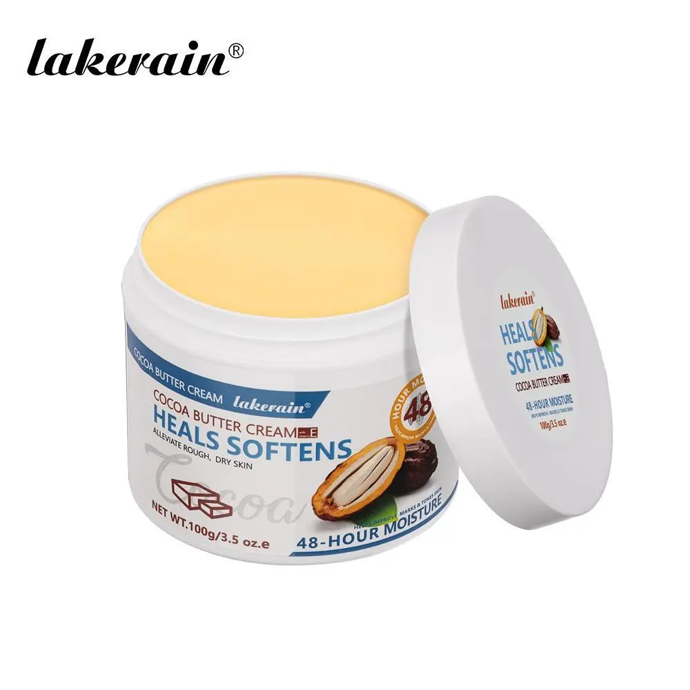 Cocoa Butter Moisturizer, Hydrating Body Cream, Body Care Moisturizer, Skin Care Product for Women & Men Daily Use