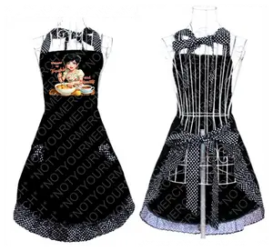 Christina Talks Tea x Not Your Merch Apron Collection – “Seasoned Sass,” “Whippin’ Up Trouble,” & “FAFO Tears” – Funny Retro Kitchen Aprons
