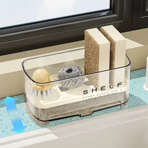 Kitchen Organizer Sink Cleaning Tools Storage Rack