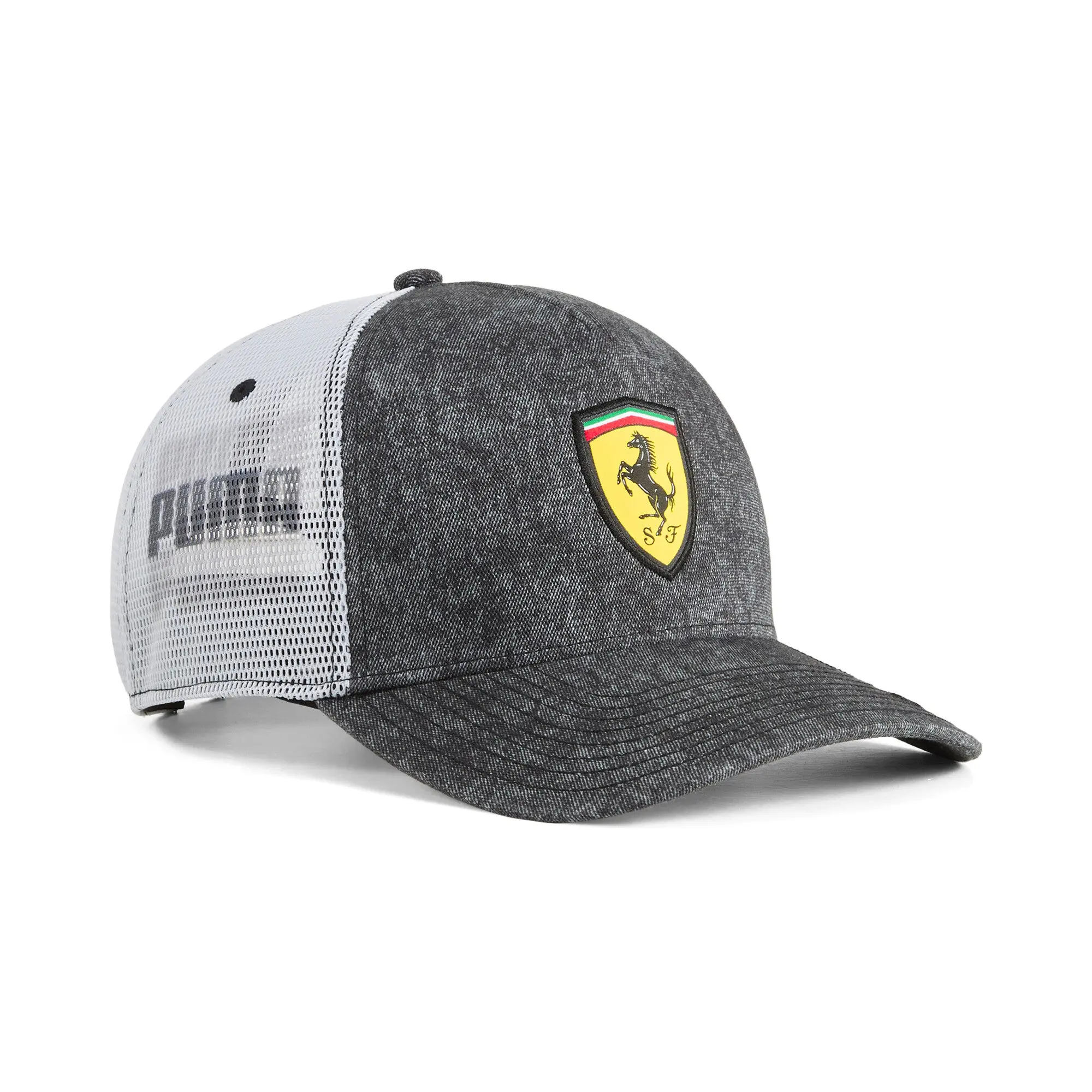 [026304-01] MENS PUMA FERRARI RACE DESERT SUN TRUCKER CAP