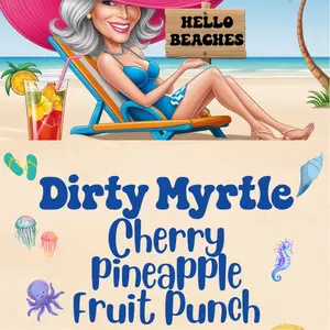 SandyToes Sips Dirty Myrtle Loaded Tea or Loaded Water Add a lil WHOA to your H2O