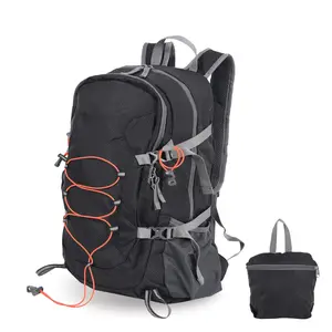 30l Waterproof Lightweight Backpack - Foldable  Durable Daypack For Men & Women With Chest Strap Multiple Compartments Compact Comfortable Ideal Hiking Camping Travel Outdoors