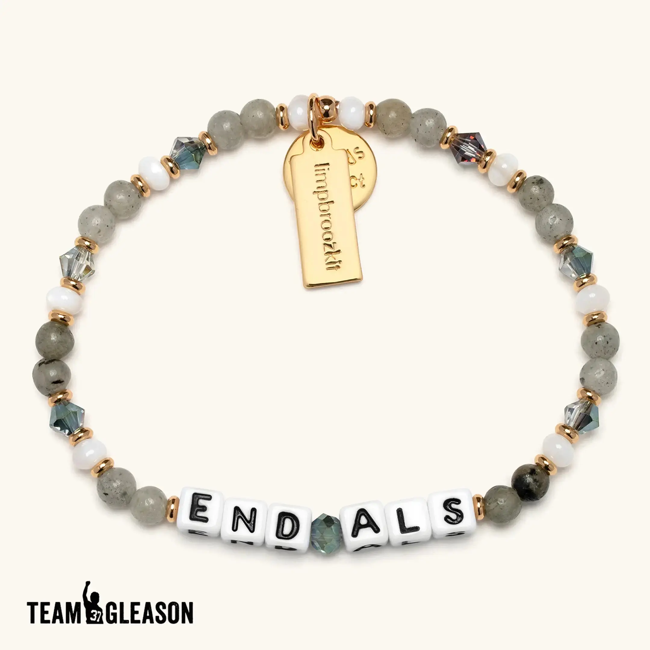 Little Words Project - Brooke Eby x LWP ALS Awareness Giveback Collection – Trackable Kindness Bracelet – Choose Your Size