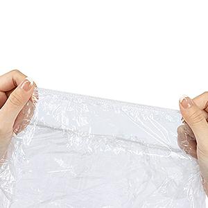 100 Bowl Covers Bread Proofing - Extra Large Plastic Wrap for Food Sourdough Bread Baking Rising Elastic Reusable Plate Covers Outdoor Food Fresh Keeping Bags Shower Cap Hair Deep Conditioning