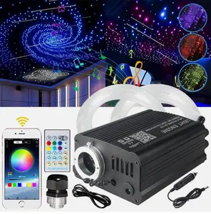 Premium Starlight Kit for Cars - 750/1100pcs Twinkling Fiber Optic Stars, App-Controlled Sky Ceiling Light, 12V Compact Starry Roof Lighting ideal birthday gift