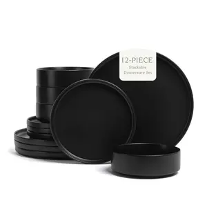 over&back Stackable Dinnerware Collection