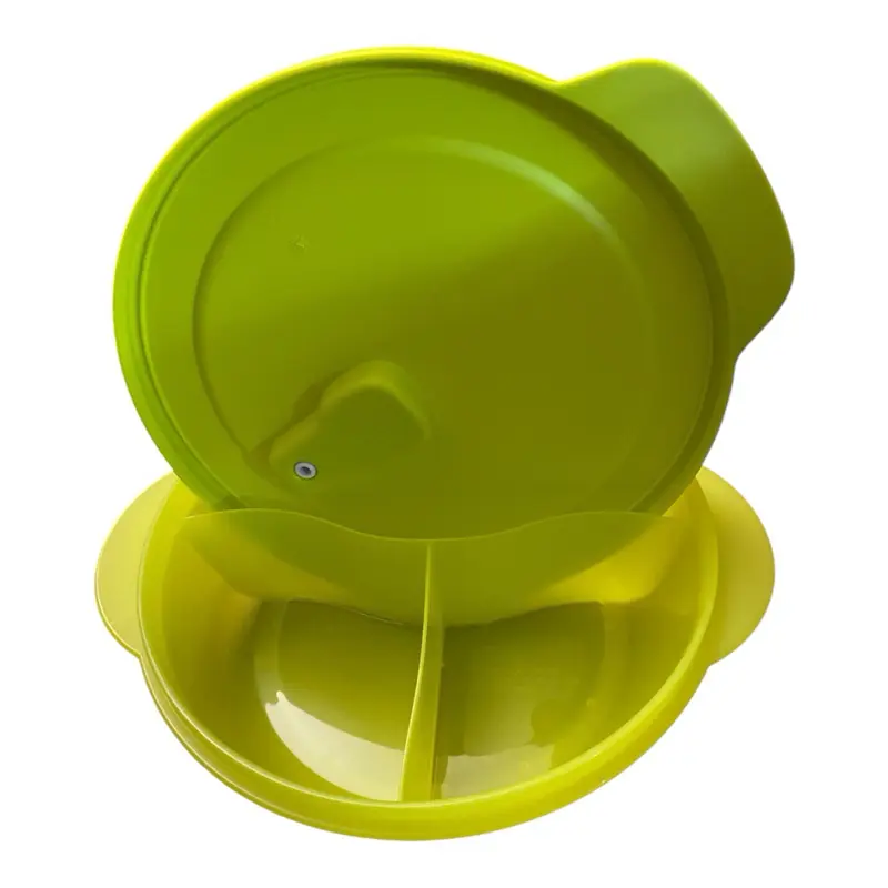 Green microflash 825 ml with 3 dividers, compact design