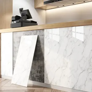 20pcs Luxury Marble Self-adhesive Wall Panels Imitation Marble Wall Stickers
