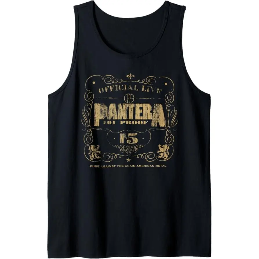 Pantera Official 101 Proof Tank Top, Unisex Tank Top