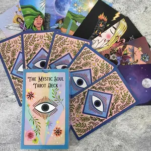 Mystic Soul Tarot Deck, Perfect Tarot Reading Cards, a Joyous Deck With Playful Energy, offers that balanced approach while still feeling optimistic and loving overall
