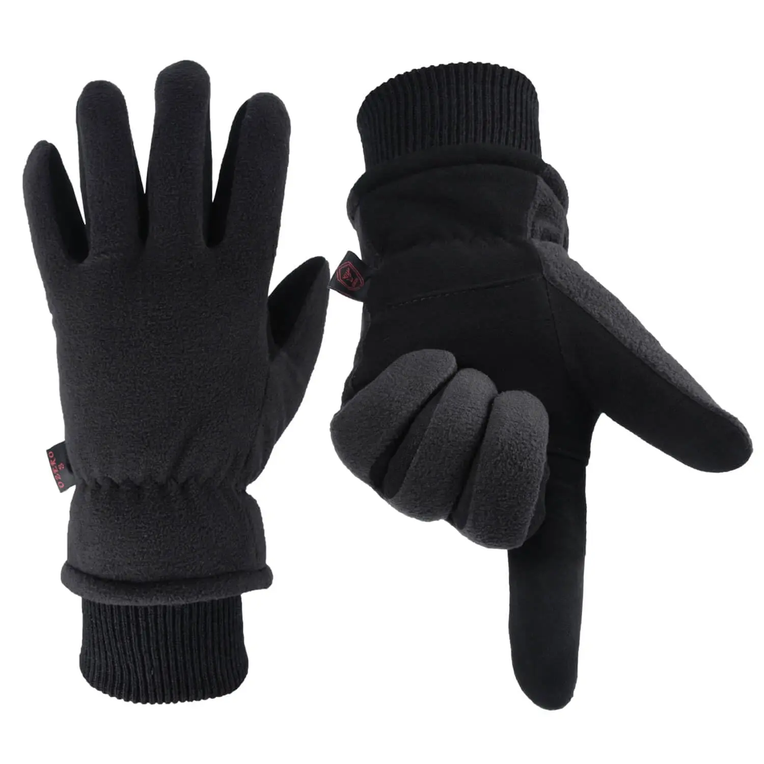 Men & Women Winter Gloves -30°f Deerskin Leather Water-resistant Windproof Cold Weather Glove For Driving Hiking