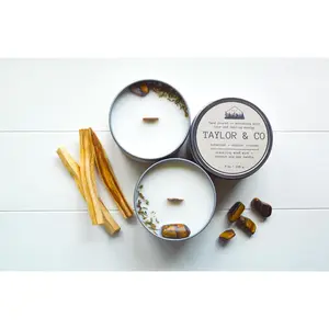 Palo Santo + Clary Sage Intention Candle