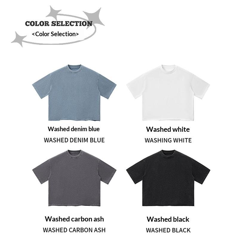 Noctra Plain Cropped Tee