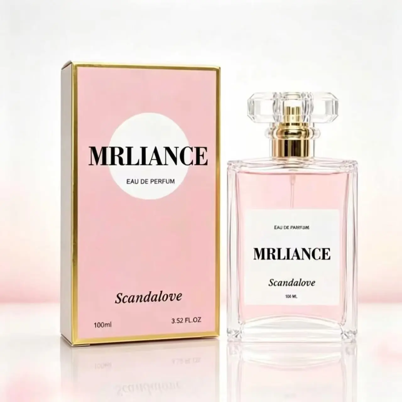 MRLIANCE Scandalove Eau de Parfum for Women 100ml Long Lasting Floral Fruity Perfume Spray, Luxury Crystal Bottle Fragrance, Perfect for Date, Work & Party, Premium Gift Box, Romantic Birthday Anniversary Gift for Her