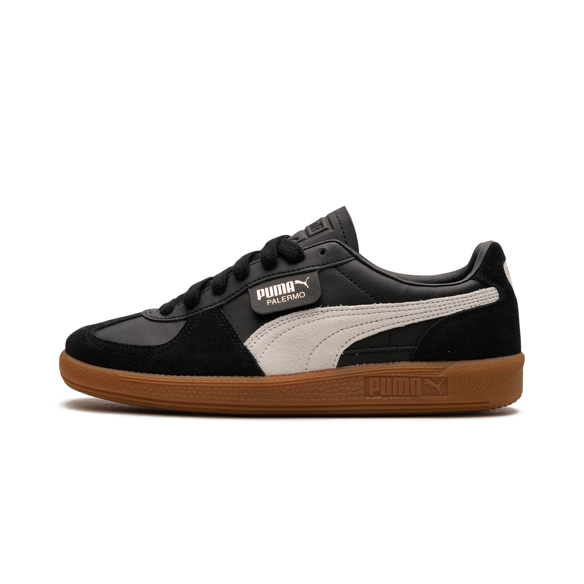 PALERMO LEATHER WMNS "PUMA BLACK / FEATHER GRAY / GUM" 39764703