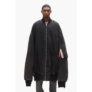 Purple X Alpha Industries Giant Bomber