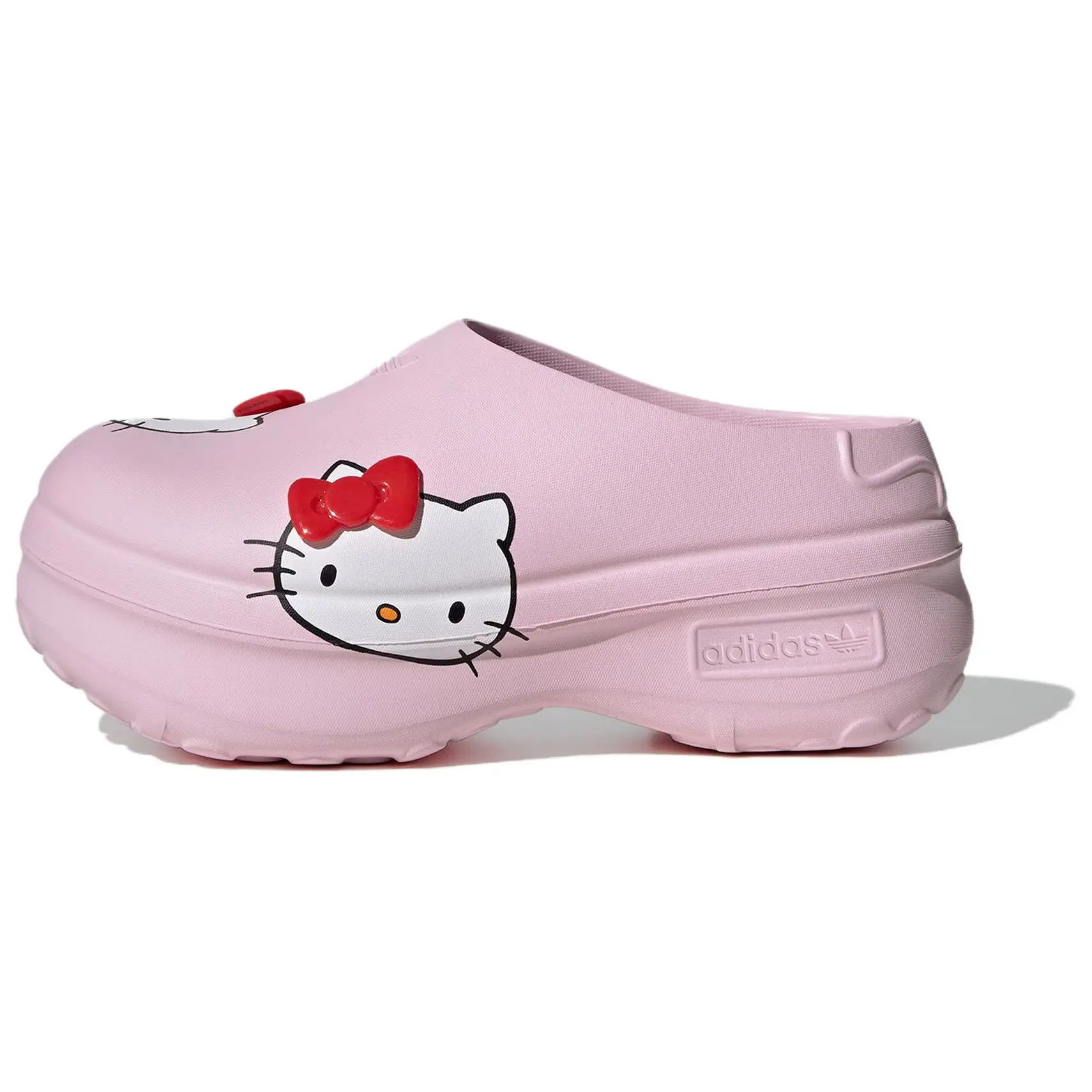 Adidas AdiFOM Stan Smith Mules Hello Kitty Clear Pink Red Comfort Women's IG4446