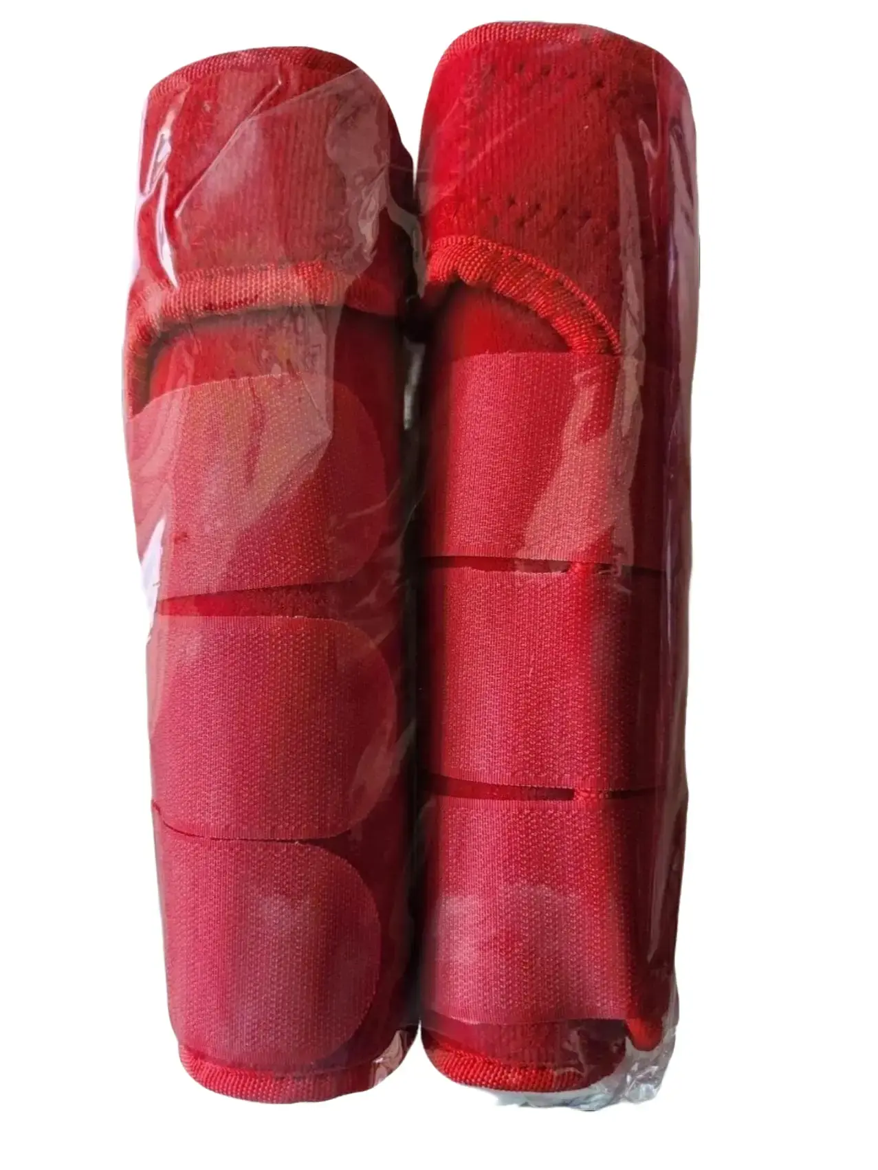 Horse Protective Sport Boots - Red - 2 piece set Full Horse