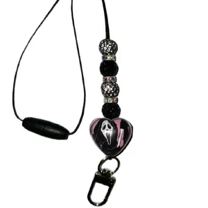 Ghostface Bling Rearview Mirror Hanging Accessory , Car Accessories, Car Mirror Decor Decoration