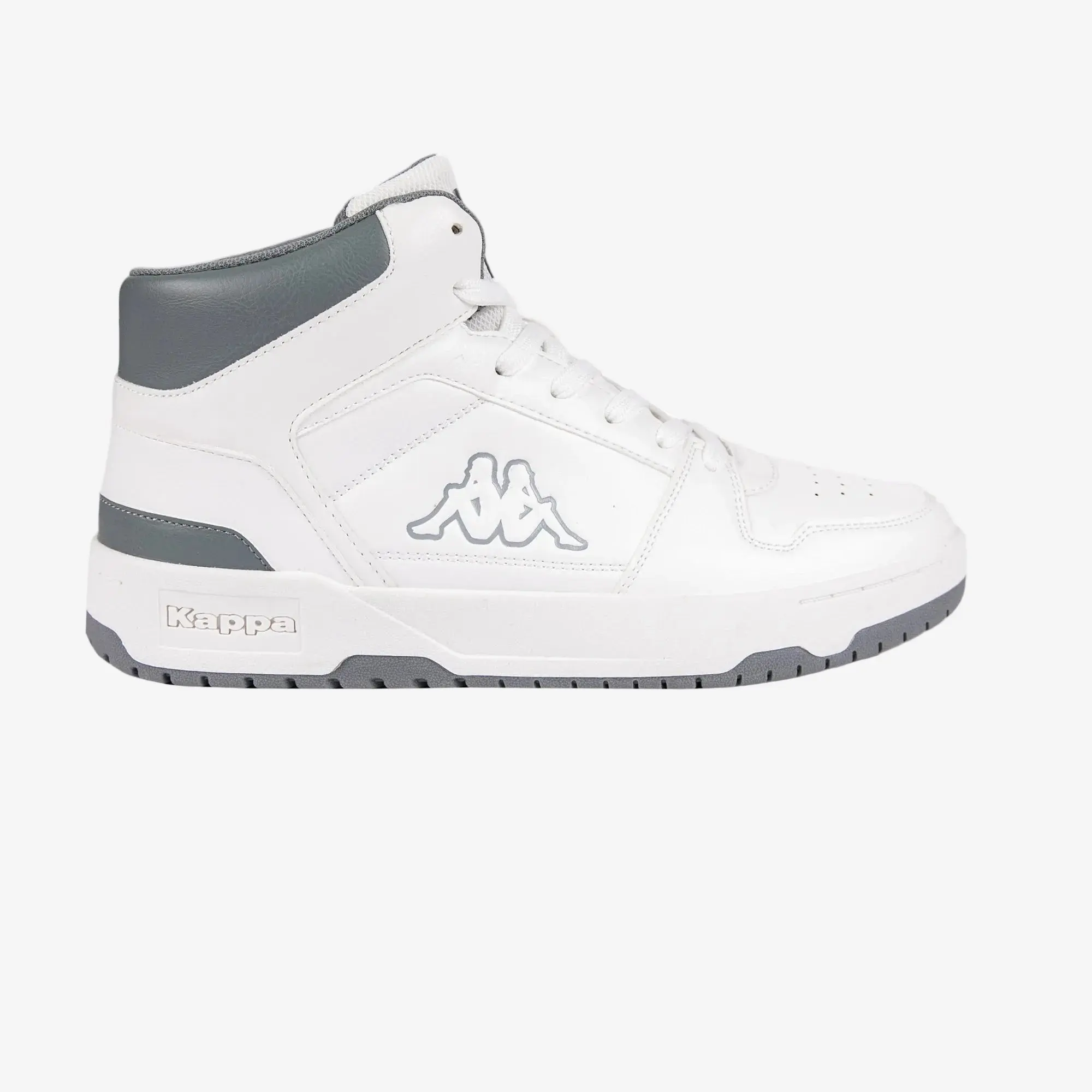 Logo Coda Mid Sneakers - White Grey
