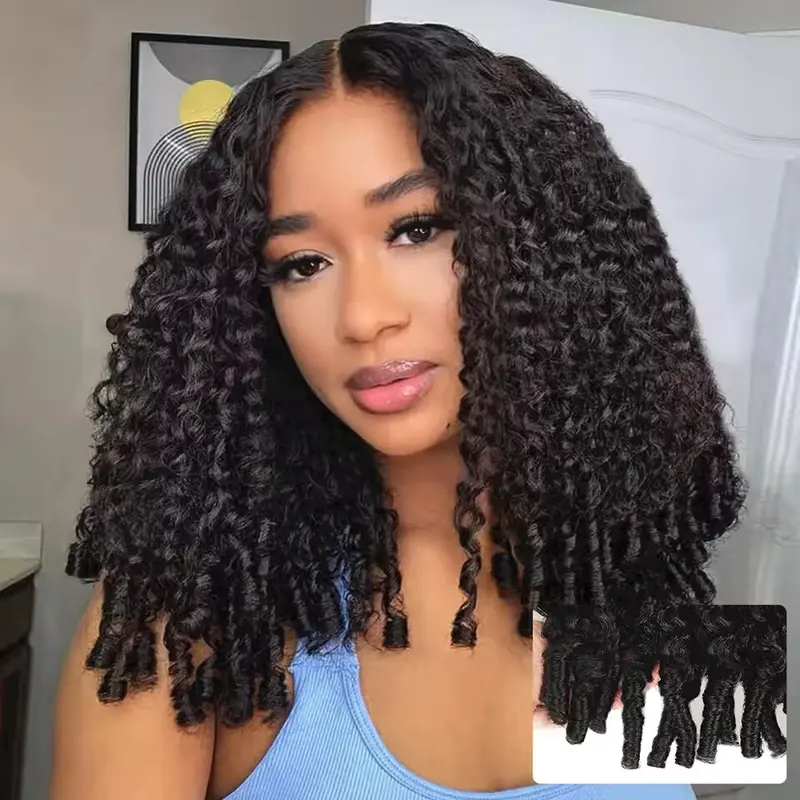 LYSILF 13x6 Burmese Curly Wigs Human Hair Pre Plucked Pre Cut deep/water wave HD Lace 200 Density 13x6 Lace Front Wigs Human Hair 14-34 inches Curly Wig for Women Natural Color
