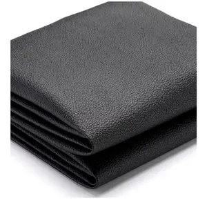 K-Musculo Vinyl Fabric, Marine Faux Leather Upholstery, for Upholstery Crafts, DIY Sewings, Sofa, Handbag, Earrings, Hair Bows Decorations (Black 54'' X 12'' inch 1Ft)