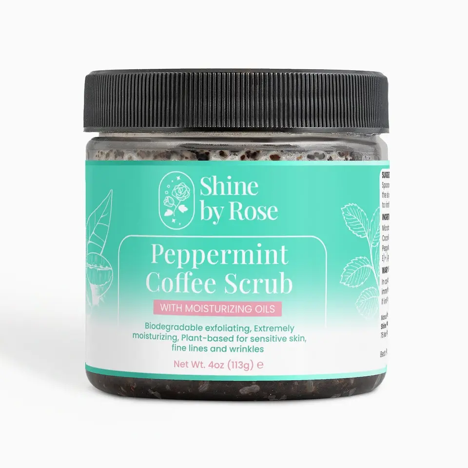 Peppermint Coffee Scrub