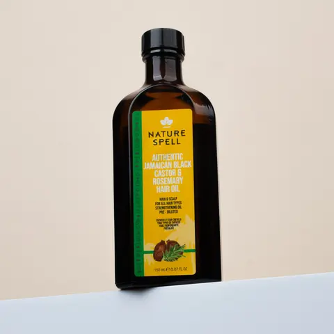 Nature Spell Rosemary with Jamaican Black Castor Oil For Hair & Skin 5.07 Fl Oz