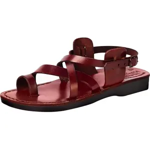 Women Biblical Jesus Leather Sandals/Slides from Jerusalem
