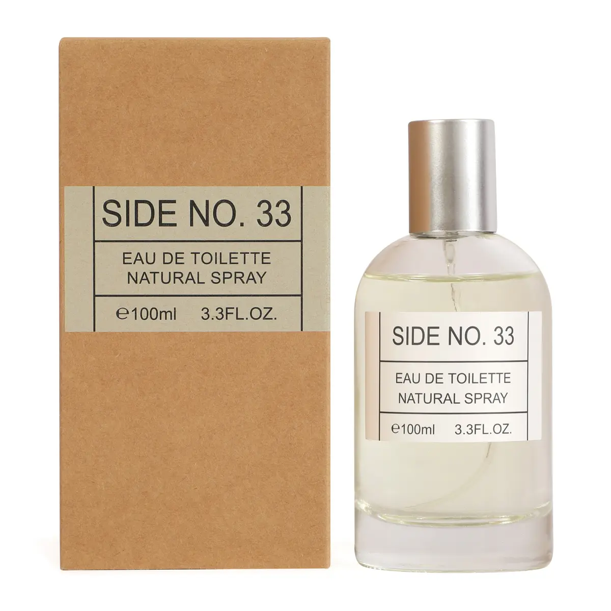 EBC Fragrance for Men and Women Eau de Toilette Unisex Natural Spray Cologne 100ml