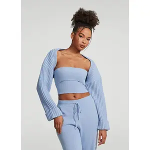 Ribbed Knit Shrug