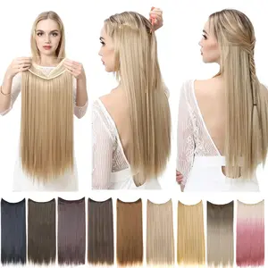 SARLA Halo Invisible Wire Synthetic Hair Extension-No Clip