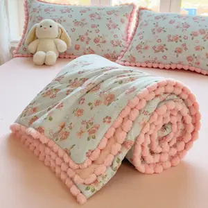 Ultra Soft Summer Cooling Blanket, Breathable Moisture-Wicking, Lightweight All-Season Use, Fashionable Durable, Washable Air Conditioning Blanket