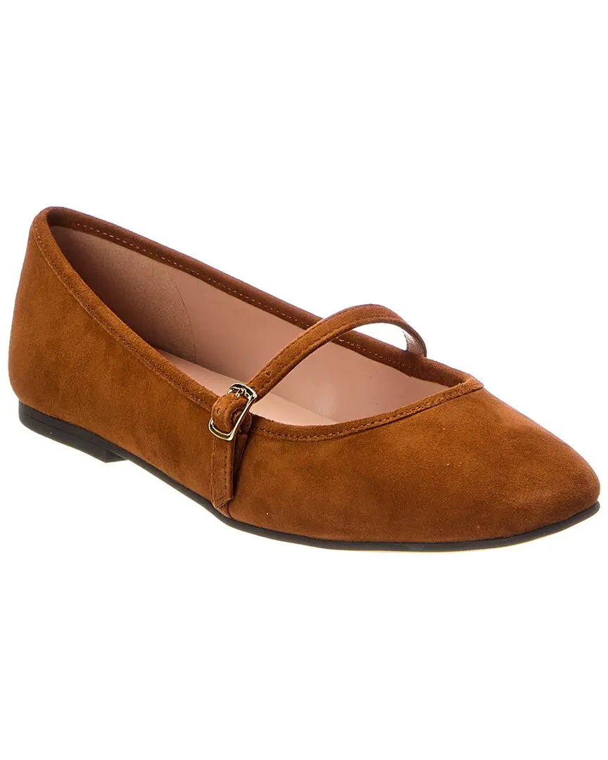 Cole Haan Yelena Suede Mary Jane Flat