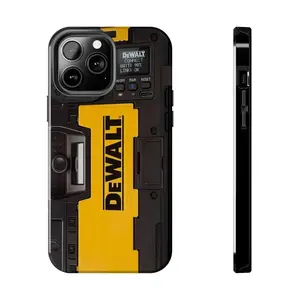 DEWALT Construction Enthusiast Phone Case Rugged Gear Design for iPhone 17 - 11 Pro Max Plus Mini X XR XS.