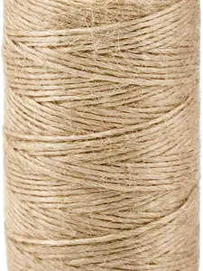 328Ft Jute Twine String Thin Natural Hemp Twine for Gift Wrapping Craft Plant Garden Christmas Handmade Arts Decoration Packing String Home decor (328 Ft (100M))