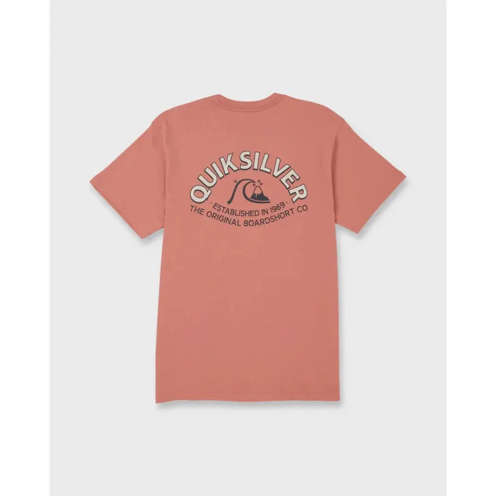 Quiksilver Bubble Arch Short Sleeve T-Shirt Mens Shirts