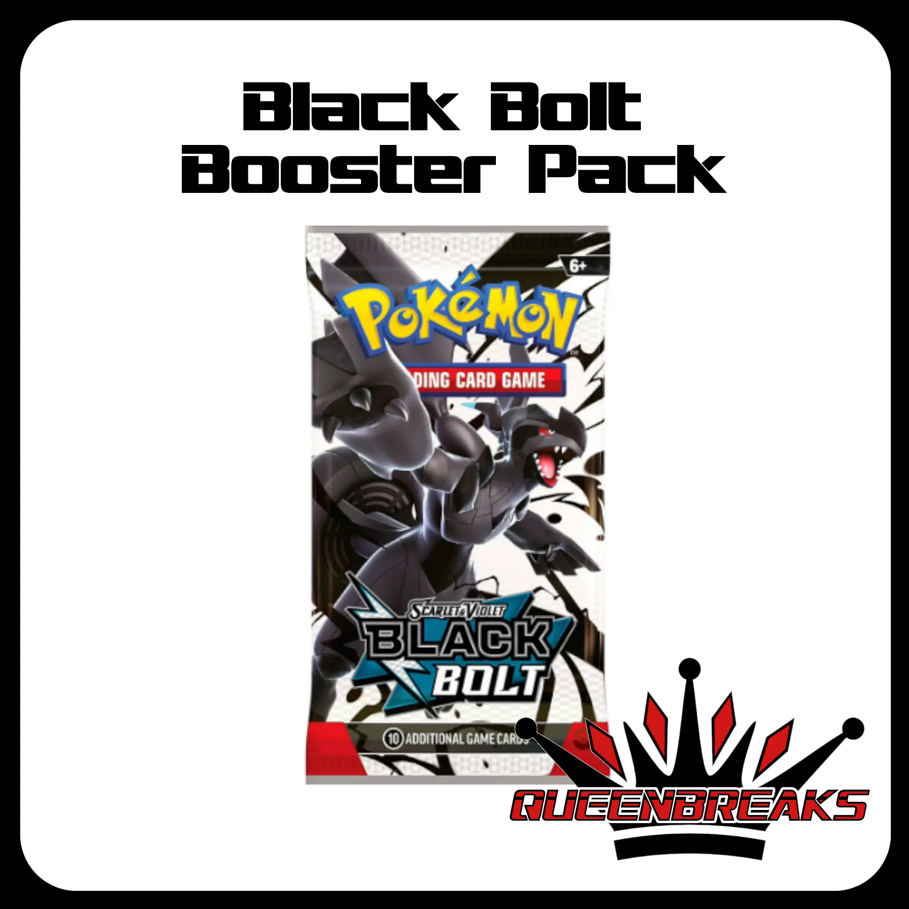 Black Bolt Booster Pack - TikTok Shop Black Bolt Booster Pack - TikTok Shop