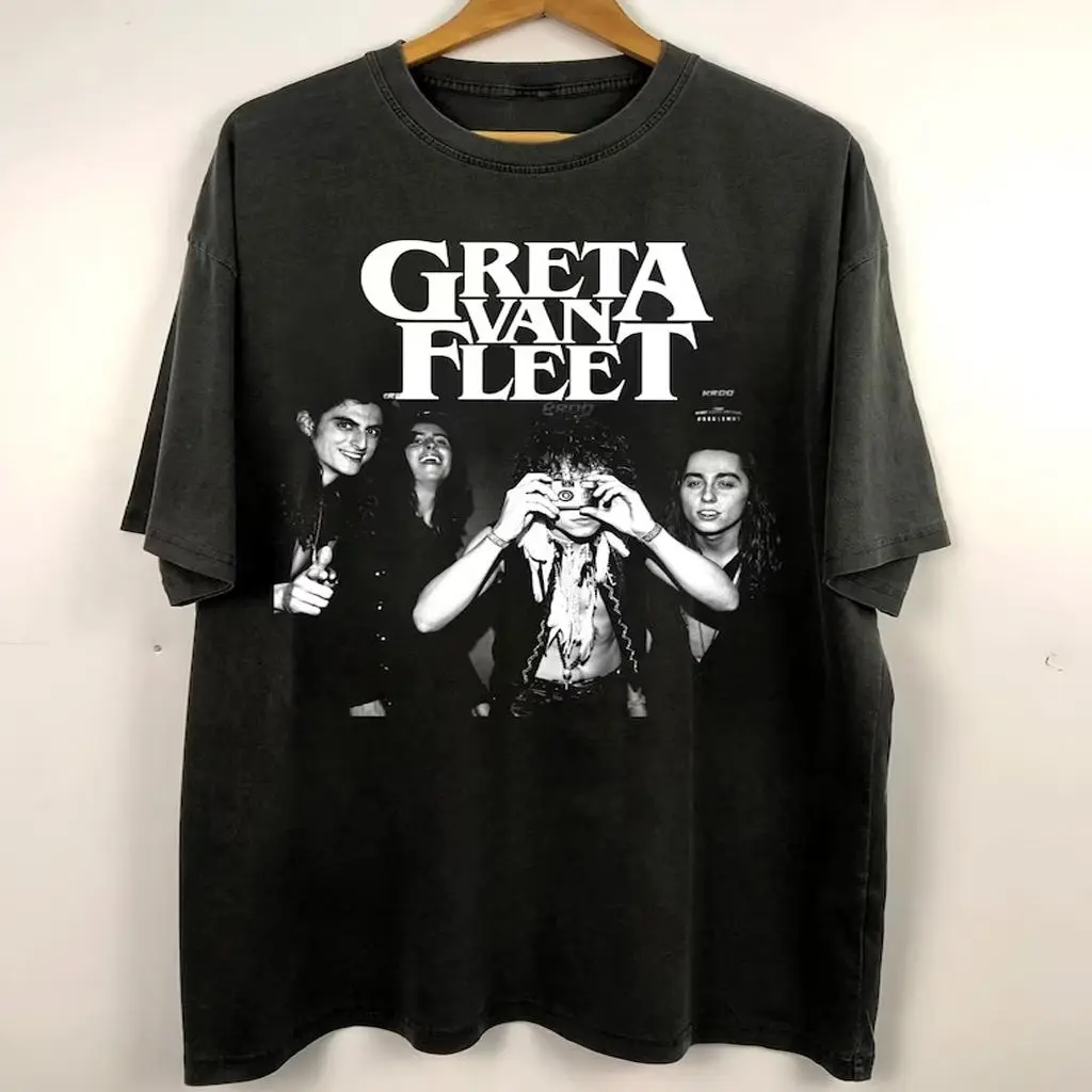 Greta Van Fleet Starcatcher Vintage Bootleg Shirt Highway Tune Classic Rock Graphic Tee HY6068