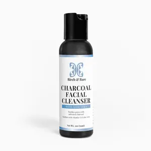 Charcoal Facial Cleanser for Daily Gentle Cleansing and Skin Repair