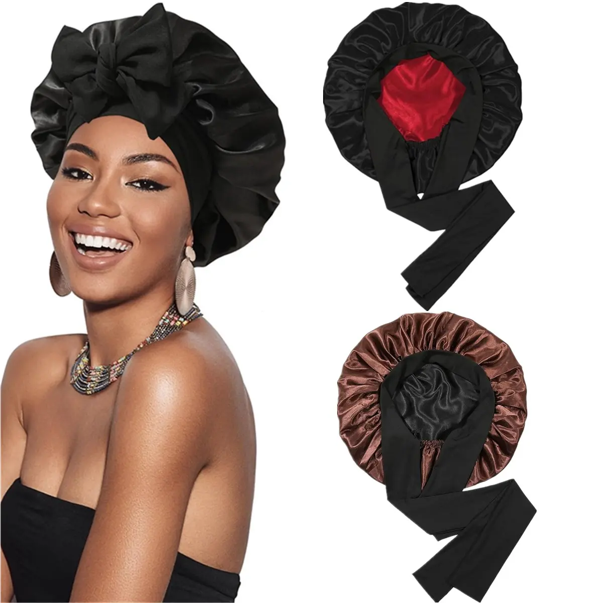 2PC(1PC Black+brown & 1PC Black+red)