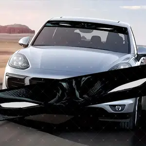 Stunning Comic Eye Car Windshield Sticker, Decorative Vinyl Decal, Scratch Cover Waterproof UV Protection, Fits All Cars