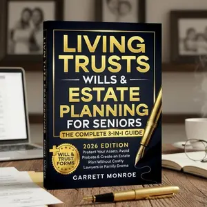 Living Trusts, Wills & Estate Planning for Seniors – Complete 3-in-1 Guide – Protect Assets, Avoid Probate & Create an Estate Plan Without Lawyers – Essential Retirement Planning Book for Seniors & Families