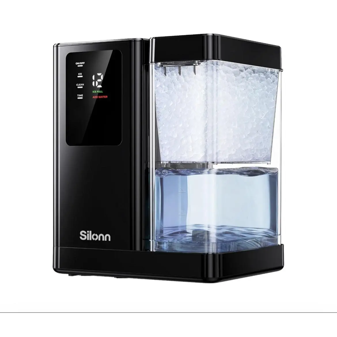 Silonn Smart Water Purifier with Digital Display and Ice Maker Functionality for Home Use